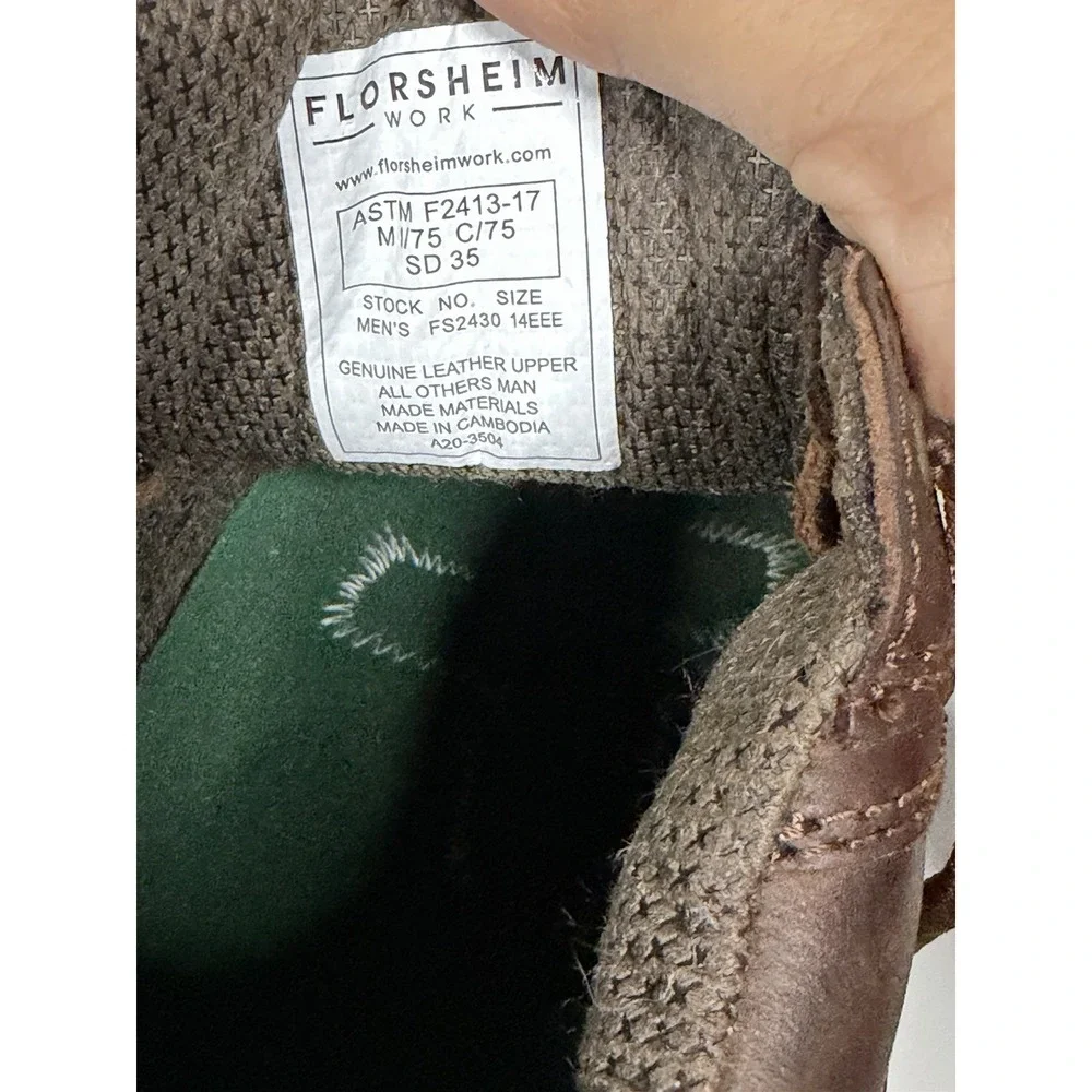 Florsheim work polaris